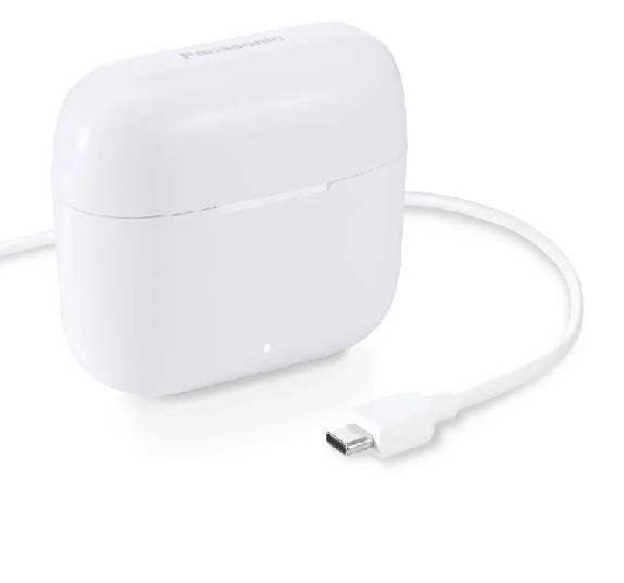 Audifonos bluetooth - Panasonic B110W con Microfono, inlambrico, USB-C, Blanco