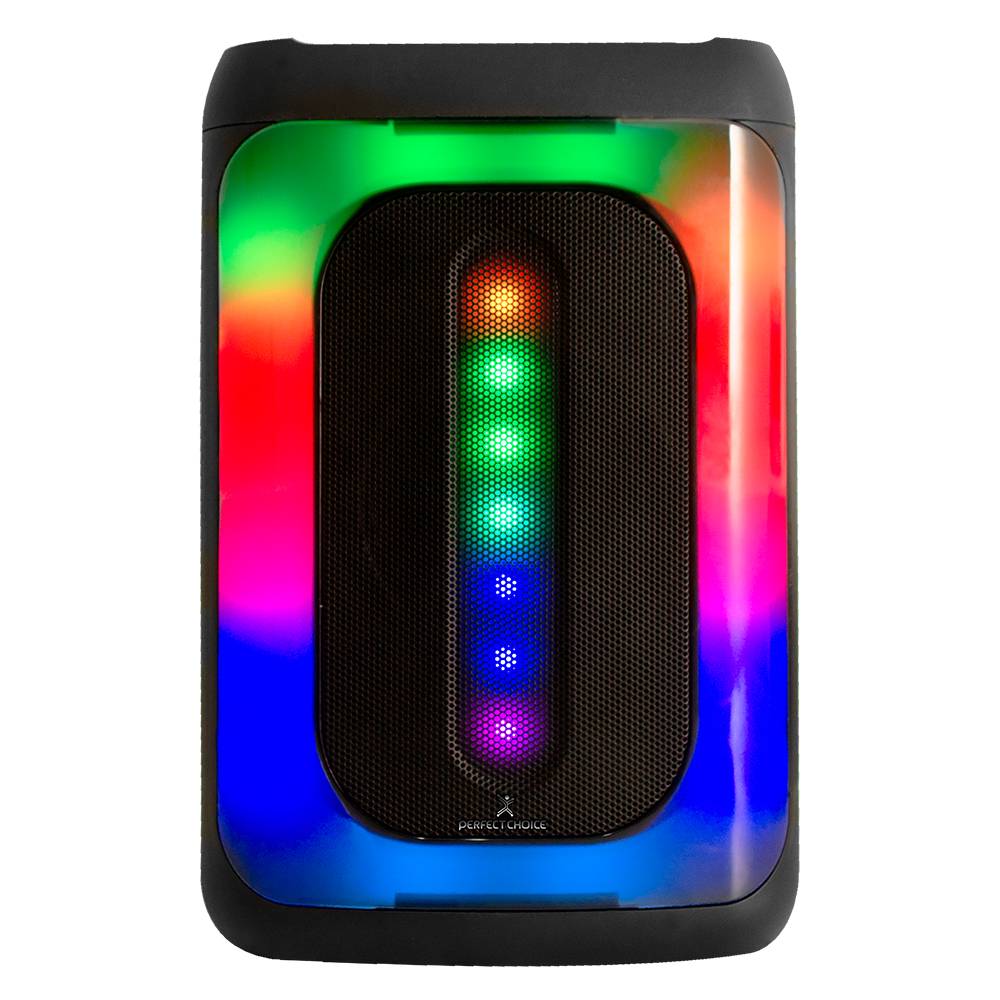 Bocina Bluetooth Inalámbrica Portátil Luz RGB Mini Festa | PERFECT CHOICE -