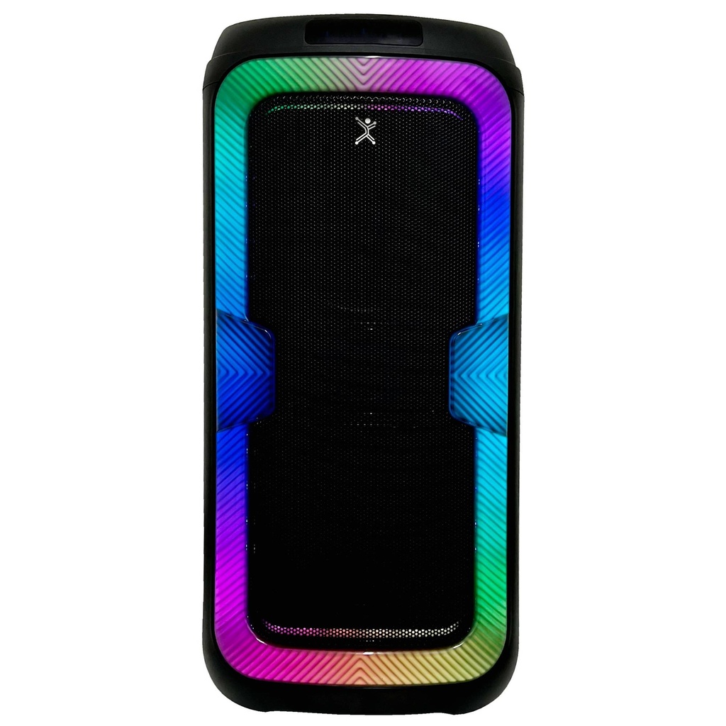 Bafle Bluetooth Inalámbrico 8 Pulgadas con Micrófono Incluido y Luz RGB Joy | PERFECT CHOICE -