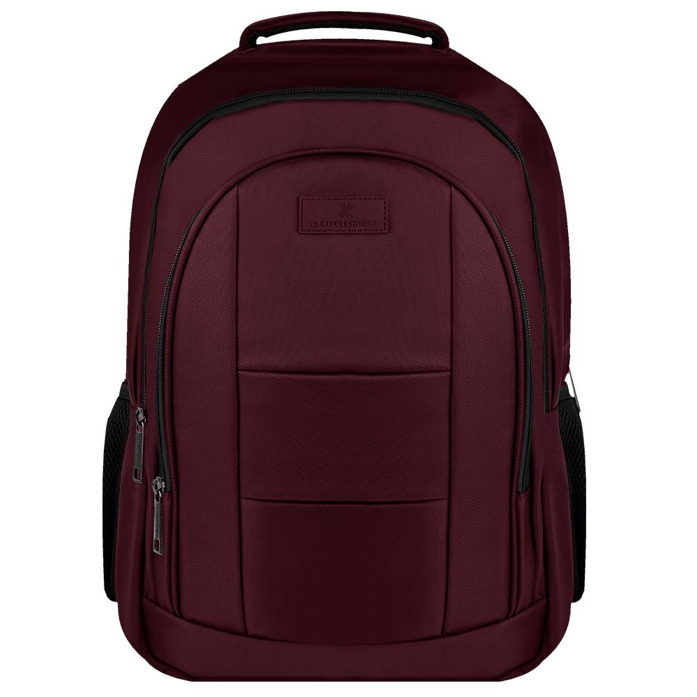 Mochila para Laptop 15.6 - 17 Pulgadas Ultraligera y Cómoda Comfort Color Burgundy | PERFECT CHOICE -