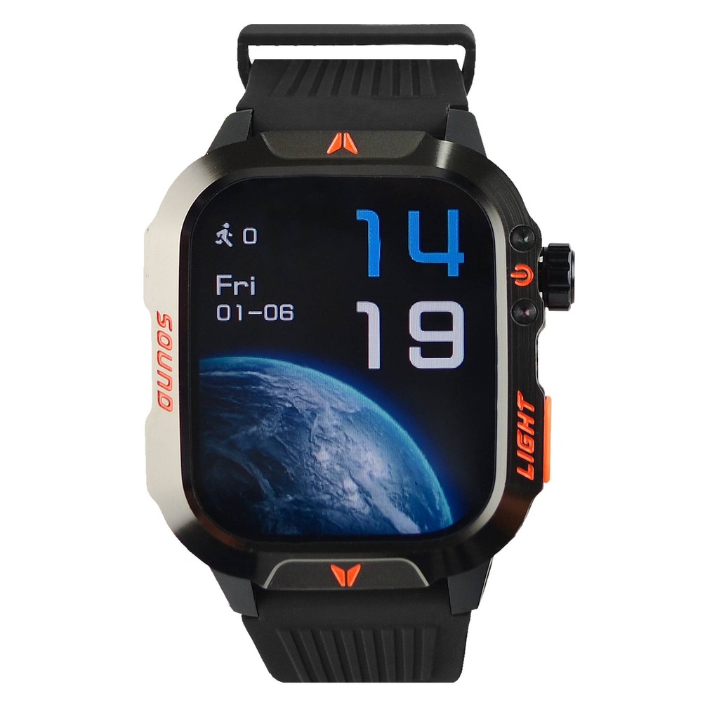 Smartwatch Deportivo Outdoors Sumergible con Linterna y Brújula Integradas Everest |PERFECT CHOICE -