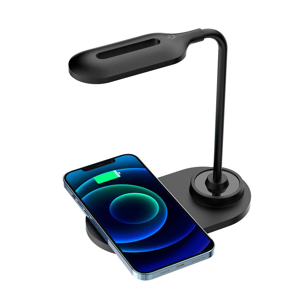 Cargador inalámbrico 15 W y Lámpara Led Daylight | PERFECT CHOICE -