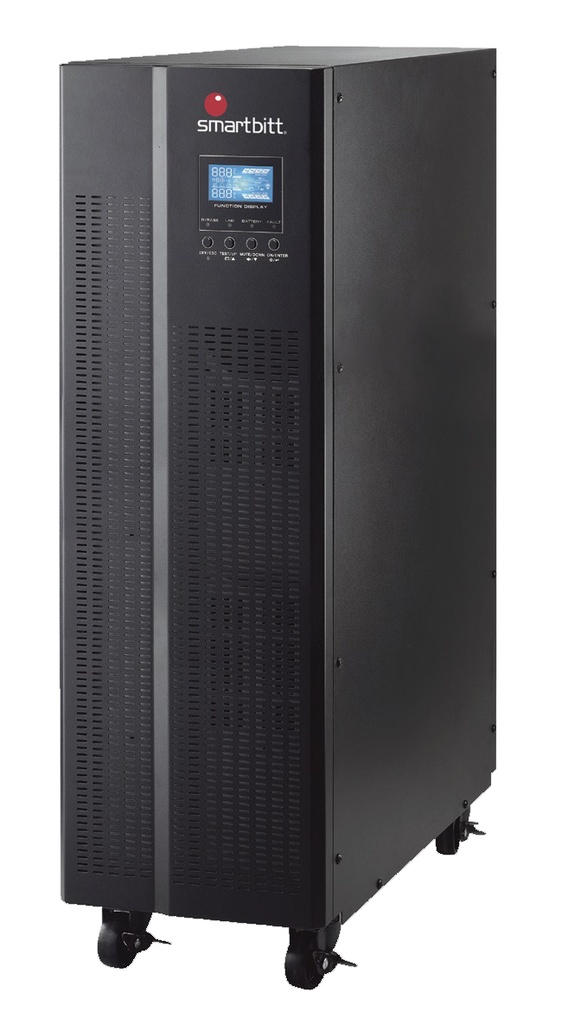 No Break SMARTBITT SBOL20KTII-3 - 20000 VA, 20000 W, 9 h, Negro