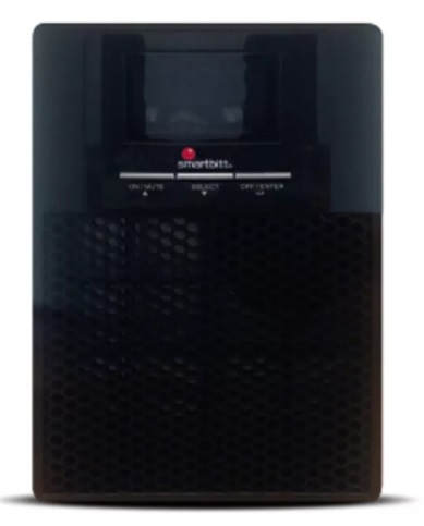 No Break SMARTBITT SBOL1KT-1 (1KVA) - 1000VA-900W, 4 h, Negro
