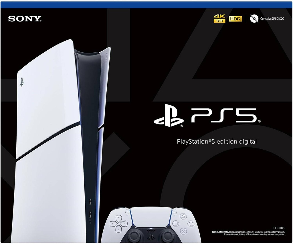 Consola Playstation 5 Slim Edición Digital Version Internacional -