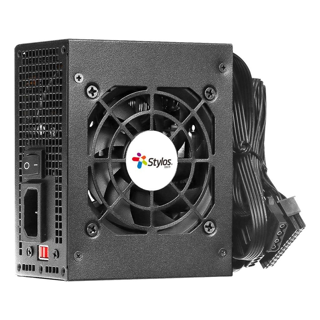 Fuente de Poder Stylos SFX 500W Negro STFPSFX1B -