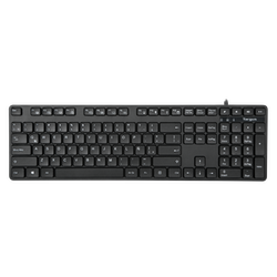 Teclado  Alámbrico - USB, Negro EspañoL AKB30ES