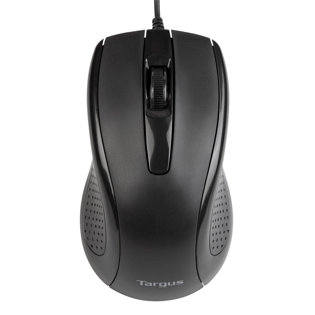 Mouse Óptico - Alámbrico, USB, 1000DPI, Negro targus AMU81USZ