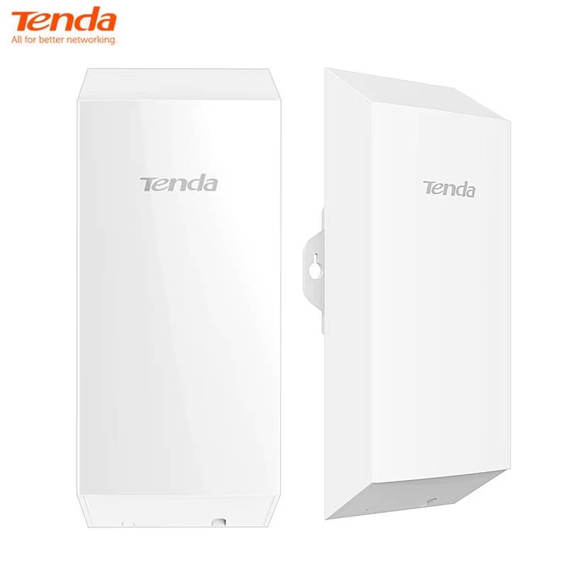 Antena O1 TENDA 2.4GHz 8 dBi 11n  PTP y PTMP - ISP Privada, CCTV y transmisión de datos. Rango 500 mts, ip65, led PoE/LAN, LED1, LED2, maxima 300 Mbps.