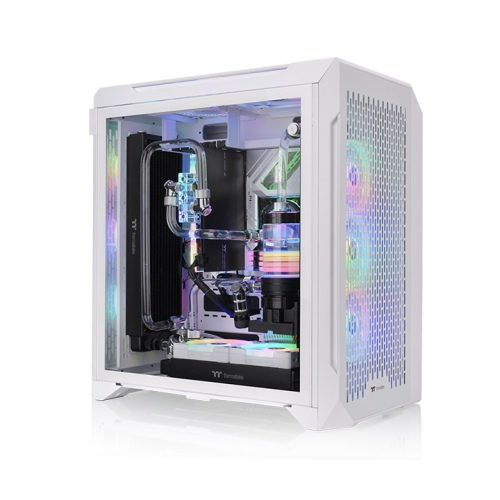 Gabinete Thermaltake CTE C700 Air Snow Mid Tower - ATX/Mini-ITX/Micro-ATX/E-ATX, USB 3.0, sin Fuente, 3 Ventiladores Instalados