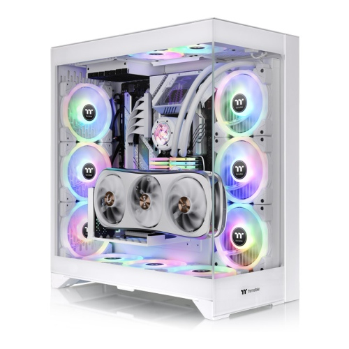 Gabinete Thermaltake  CTE E600 MX Mid Tower Blanco - ATX/Mini-ITX/Micro-ATX/E-ATX, USB 3.0, sin Fuente