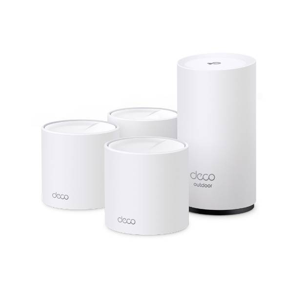 Sistema Wi-Fi 6 Mesh para exteriores e interiores AX3000 (Deco XM50 (4-pack) -