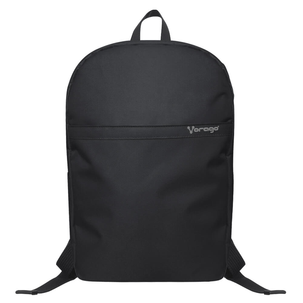 Mochila VORAGO BP-100 - 15.6 pulgadas, Mochila, Negro, Poliéster
