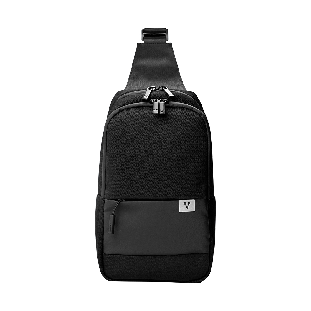 MOCHILA PECHERA CRUZADA VORAGO CB-300 POLYESTER NEGRA -