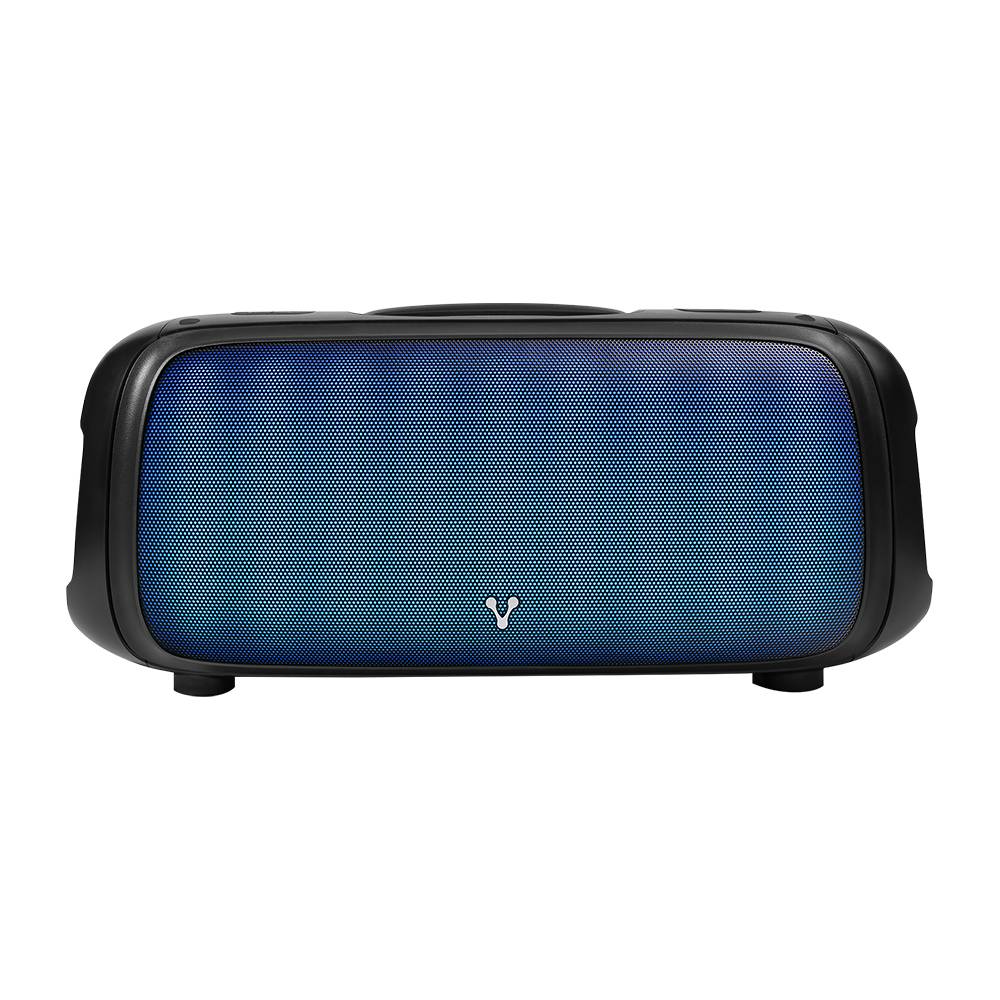 Bocina Vorago KSP-530 Bafle Karaoke speaker - Micro SD, Bluetooth 5.0, USB, 3.5 mm, TWS, Radio FM, Incluye micrófono inalámbrico y control remoto