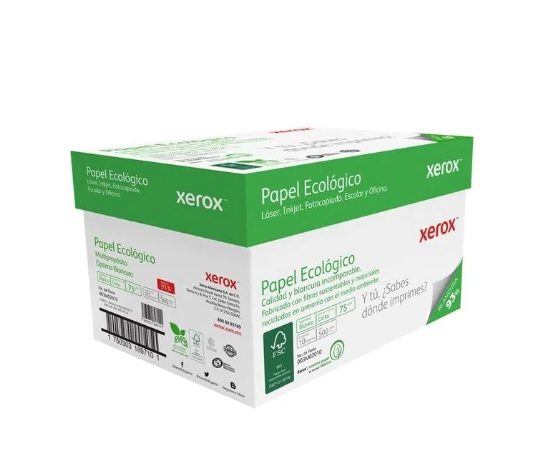 XEROX PAPEL ECOLOGICO CARTA 93  BLANCURA -