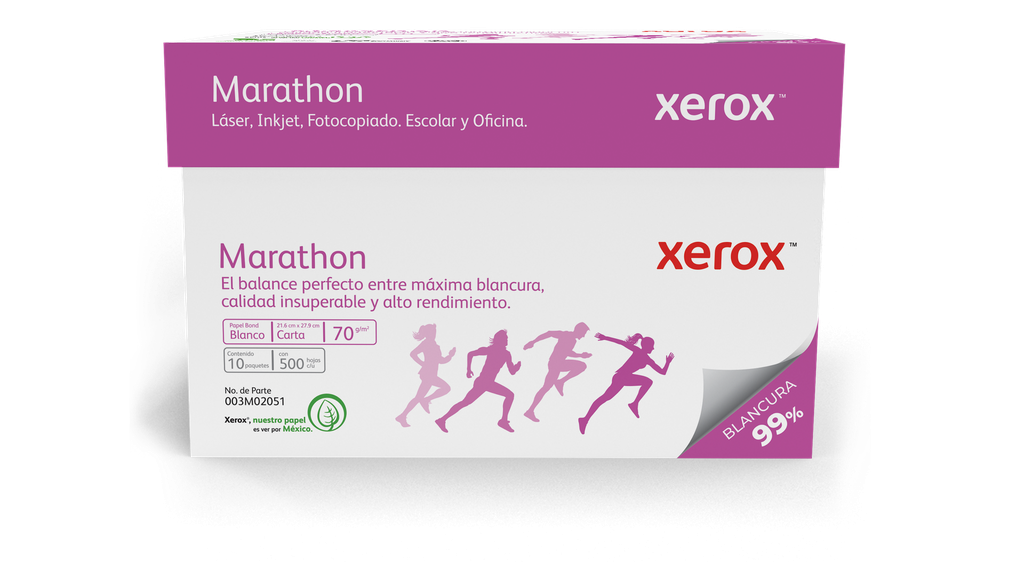 XEROX PAPEL MARATHON CARTA 99  BLANCURA -