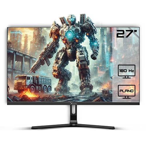 Monitor Xzeal 27 pulgadas Xzeal XZ4015-2 Panel Plano VA FHD 180Hz 1ms 1xDP + 1xHDMI + Vesa 100x100mm Negro -