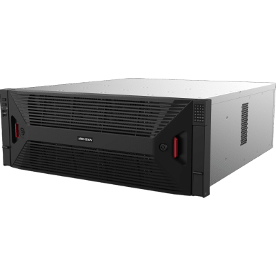 NVR 12 Megapixel (4K) / 256 canales IP / 24 Bahías de Disco Duro / 4 Puertos de Red / Soporta RAID con Hot Swap / NVR
