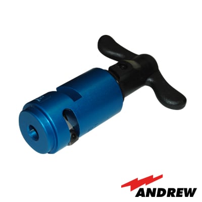 Herramienta automatizada para preparar cable Heliax SFX-500 de 1/2"