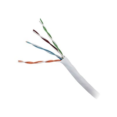 Bobina de 305 Metros Cat5e / Color Blanco / UL, CM, Probado a 350 Mhz / Para Aplicaciones de CCTV, Redes de Datos, CCTV, Control RS485