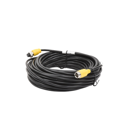 Cable extensor con conector tipo aviación de 15m solo para soluciones de videovigilancia móvil XMR
