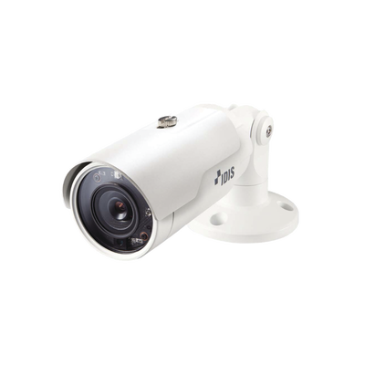 Cámara IP Mini Bala | 2MP (H265) | Lente Fijo 3.3mm (opcional 6mm) | Para Exterior | IR 20m | WDR 120dB