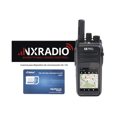 Kit Radio TXR59A4G Incluye Licencia Anual NXRADIOTERMINAL