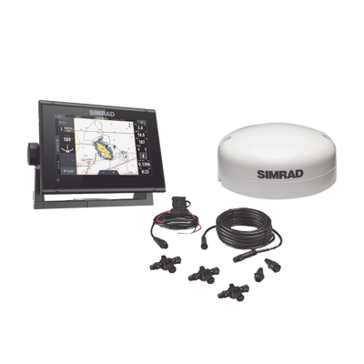 Kit de pantalla multifuncional GO7 con kit NMEA2000 y antena GS25