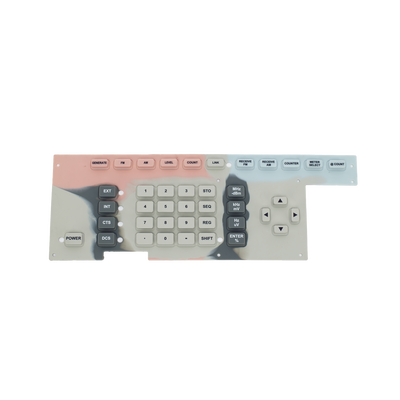 Membrana Elastomérica "Touch Pad" para Monitor de Servicio Ramsey COM-3010.