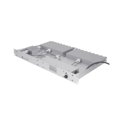 Multiacoplador 400-512 MHz, 16 Canales, 40 MHz, 0-15 dB, 1 UR y Fuente para TTA.