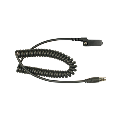 Cable para auricular HDS-EMB con atenuación de ruido para radios Kenwood series 80/ 90/ 140/ 180/ NX200/ 300/ 410 . Compatible con VOX de la serie 180 y NX200