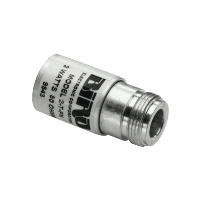 Carga Fantasma Coaxial, 50 Ohm, DC-6 GHz, 2 Watt, Conector N Hembra.