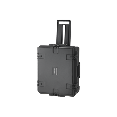 Maletín de carcasa rígida, resistente al agua, de uso rudo con asa y ruedas, para transportar 8 sistemas de intercomunicación OTTO Connect