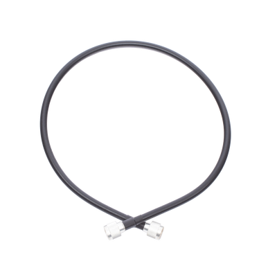 Jumper de 85 cm. con Cable Coaxial LMR400 conectores N Macho en Ambos Extremos.
