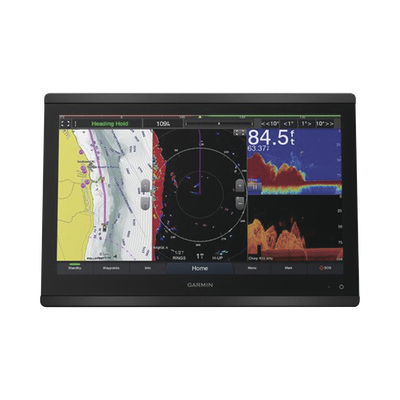 Pantalla táctil GPSMAP® 8616 de 16" con mapas BlueChart® g3 y LakeVü g3 y puerto de sonda.