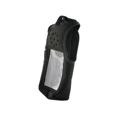 Funda de Nylon, clip metálico p/ cinto, correa-broche y visor frontal-DTMF / IC-F3161T/D, IC-F3261T/D, IC-F3360DT.