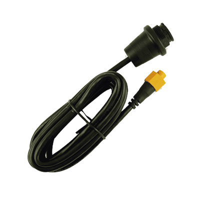 Cable adaptador Ethernet redondo color amarillo a RJ45 Macho
