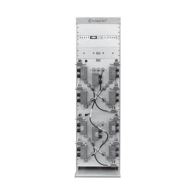 Combinador Panel en Rack 19" de 746-806/ 800-869 MHz, 6 Canales (8" Diam.), 250 kHz, 150 Watt, N Hembras.