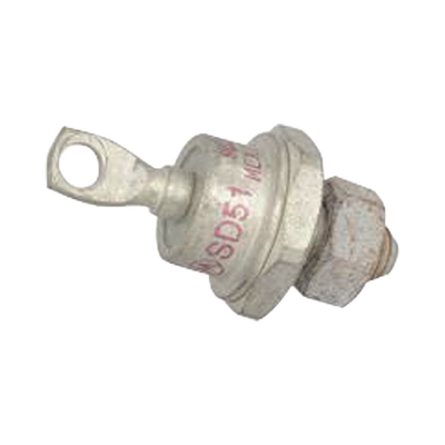 Diodo Schottky de Potencia SD-51, Rectificador de Silicio VRRM-45V, IF-60A, Catodo en Base del DO-5.