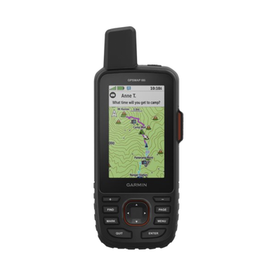Navegador portátil GPSMAP 66i, de alta precisión, con mapas topo integrados y tecnología inReach para cobertura global mediante la red Iridium,