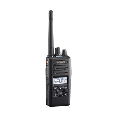 Radio portátil UHF 400-520 MHz, 260 Canales, Digital NXDN-DMR-Análogo, GPS, Bluetooth, IP67, 2 Pines, Intrínsecamente Seguro, Inc. Batería-Antena-Cargador-Clip