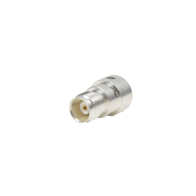 Adaptador UNIDAPT Hembra a TNC Hembra. Plata / Oro / Teflón.