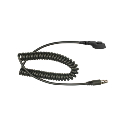 Cable para auricular HDS-EMB con atenuación de ruido para radios HYTERA PD-702/ PD-706/ PD-782/ PD-785/ PD-786/ PT-580.