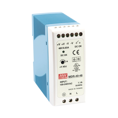 Fuente de poder Industrial Riel Din 48Vcc, 40W