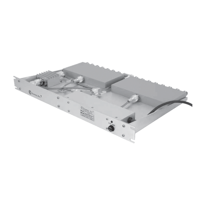 Multiacoplador Compacto 50-512 MHz, 400 MHz de Ancho de Banda, 1 UR para 16 puertos.
