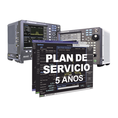 Opción Plan de Servicio para 5 Años en Analizadores R8000 /R8100.