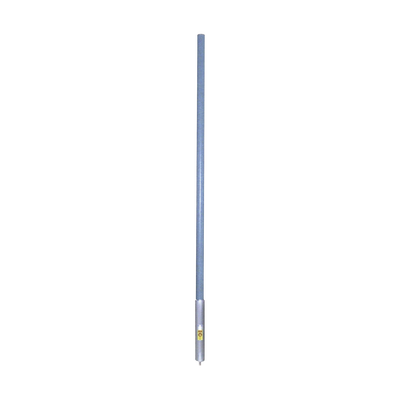 Antena Colineal "Aurora", Omni de Fibra de Vidrio para Base, 380-400 MHz, 6 dB, 500 Watt, Conector DIN 7-16 Hembra, Inclinación Opcional "Tilt" de 0, 3, o 6 Grados.