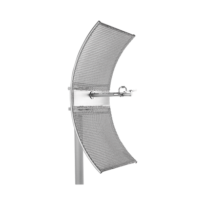 Antena Direccional Parabólica de Rejilla, 890-965 MHz, 15 dBd de Ganancia, 75 Watt, N Macho.