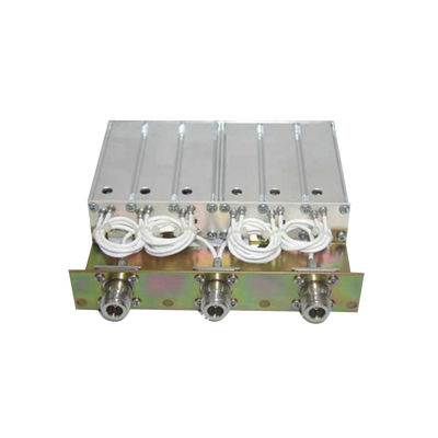 Duplexer Móvil para 148-160 MHz,  6 Cavidades, 4.5 a 10 MHz de Sep., 50 Watt, Conectores N Hembras, .